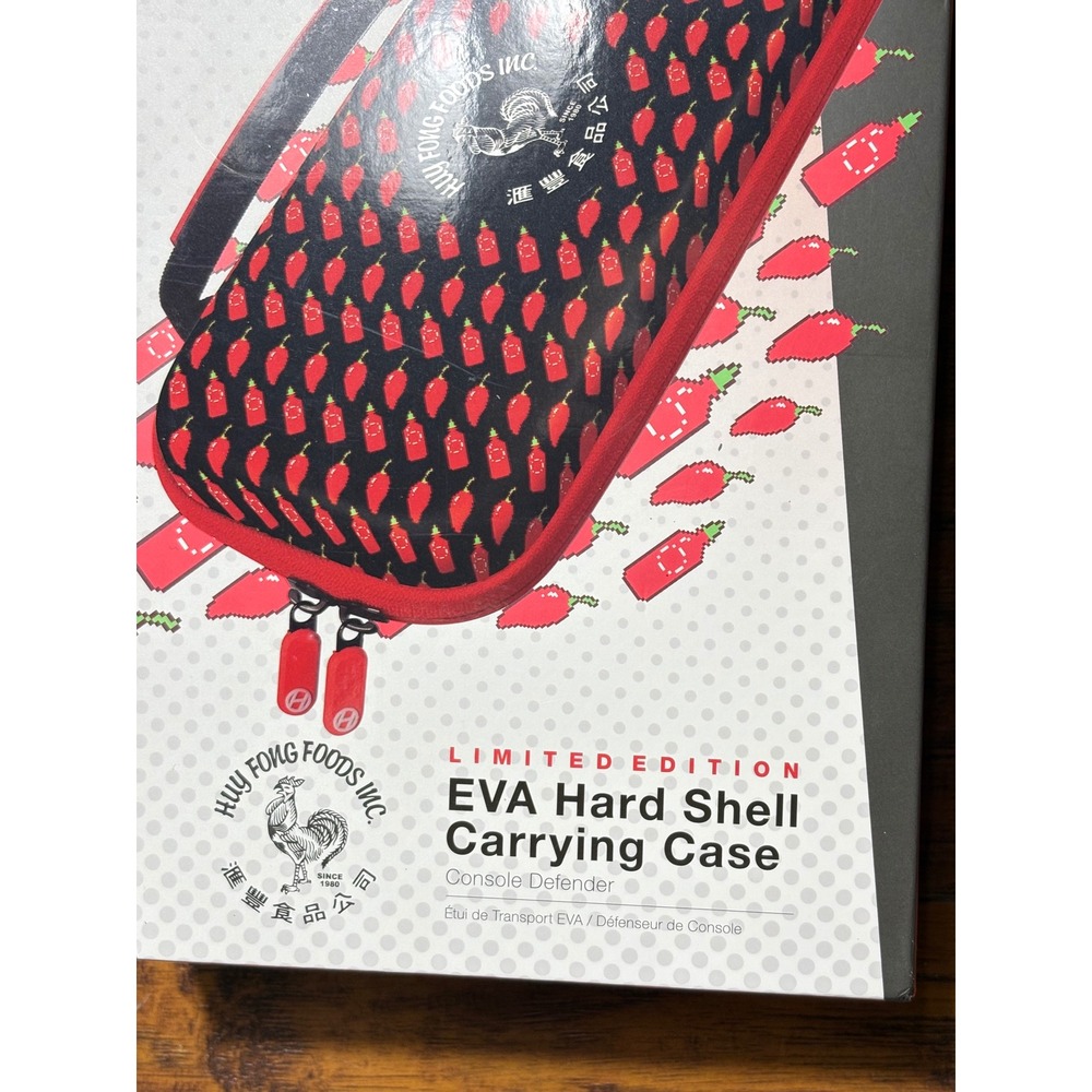 Hyperkin Sriracha Nintendo Switch EVA Hard Shell Case Limited Edition Huy Fong - Picture 5 of 5